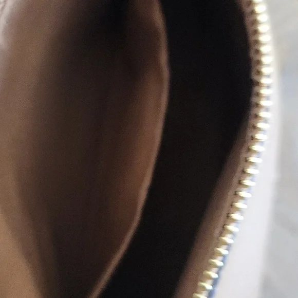 Coach Cognac Pebble Leather Crossbody Bag With Adjustable Strap. - Picture 6 of 6